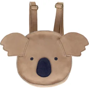 Donsje Amsterdam Kapi Classic Koala Nubuck Backpack, Truffle