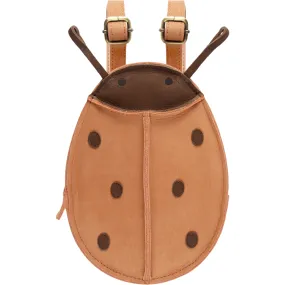 Donsje Amsterdam Mur Lady Bird Nubuck Backpack, Walnut