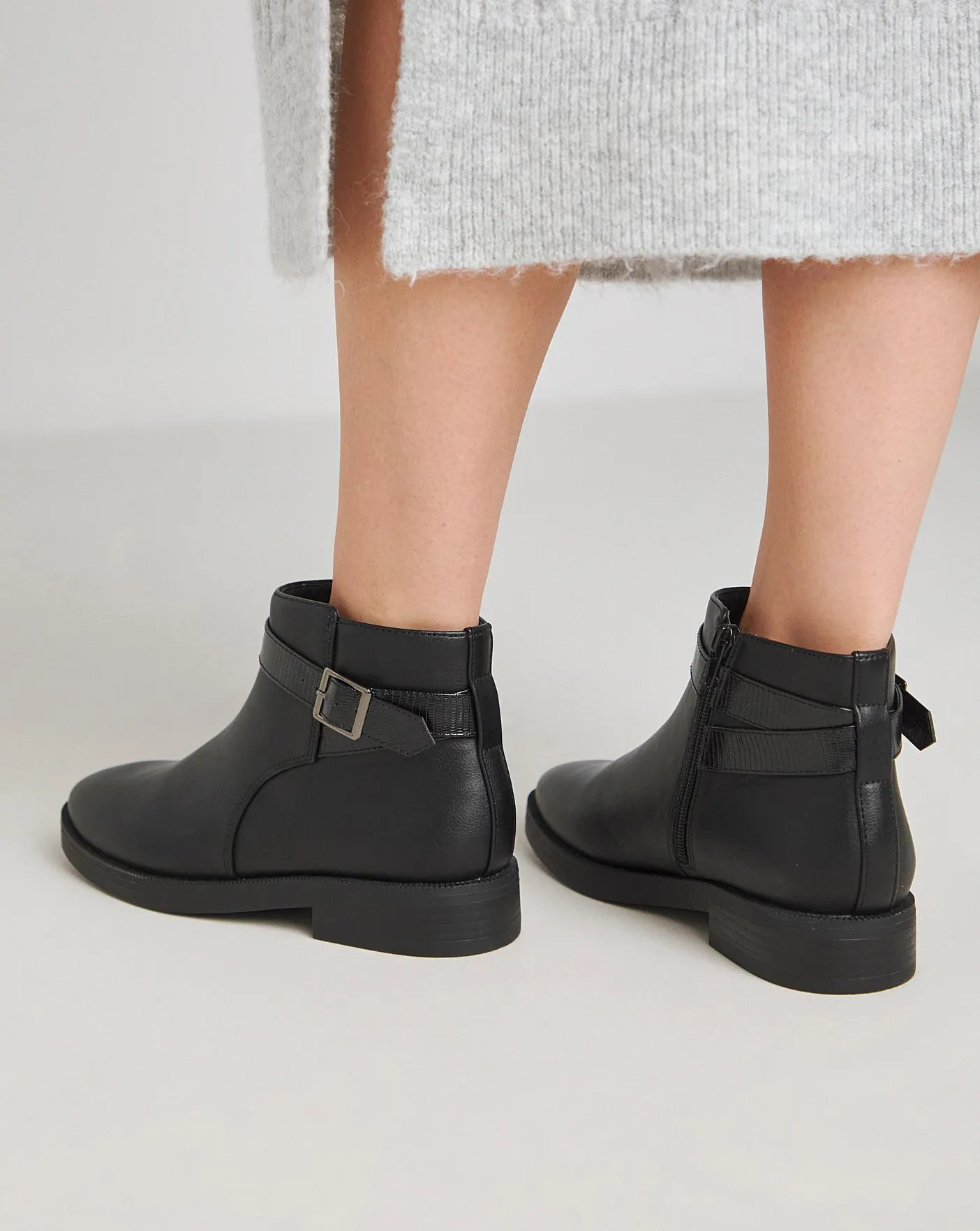 Drew Ankle Buckle Boot Extra Wide EEE Fit