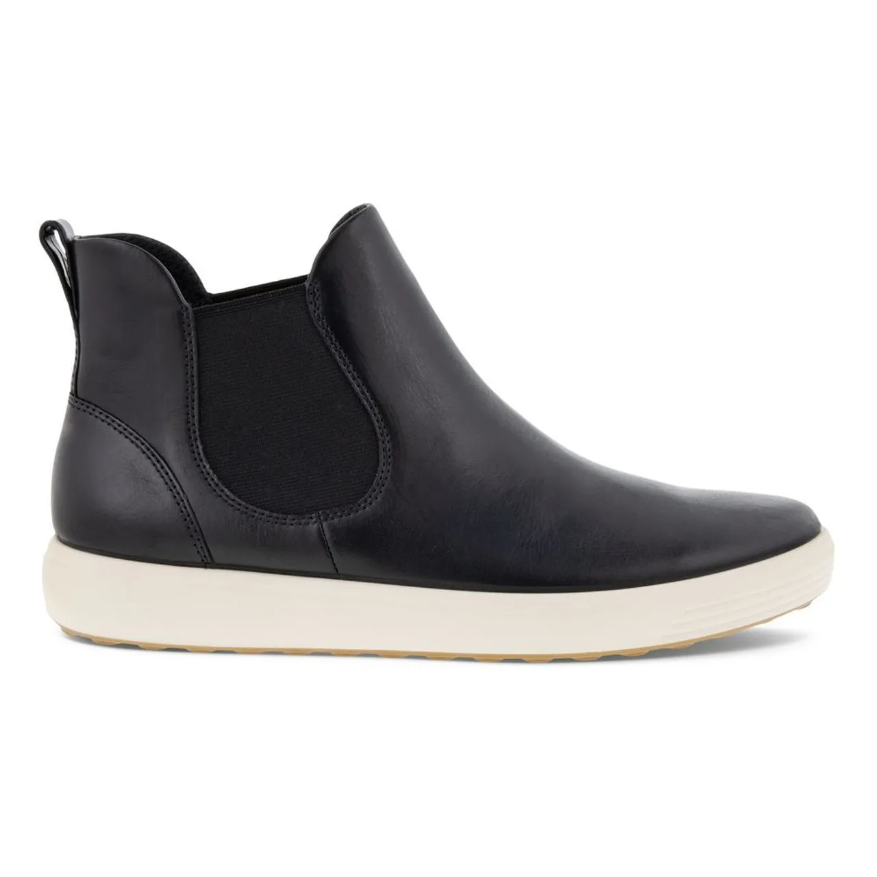 ECCO Women's Soft 7 Chelsea Boot - Black