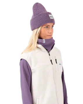 Eivy Easter Rib Wool Women's Beanie - Deep Purple | Shop Headwear at Trojan Wake Ski Snow & Snow Skiers Warehouse