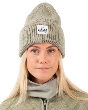 Eivy Easter Rib Wool Women's Beanie - Faded Cloud | Shop Headwear at Trojan Wake Ski Snow & Snow Skiers Warehouse