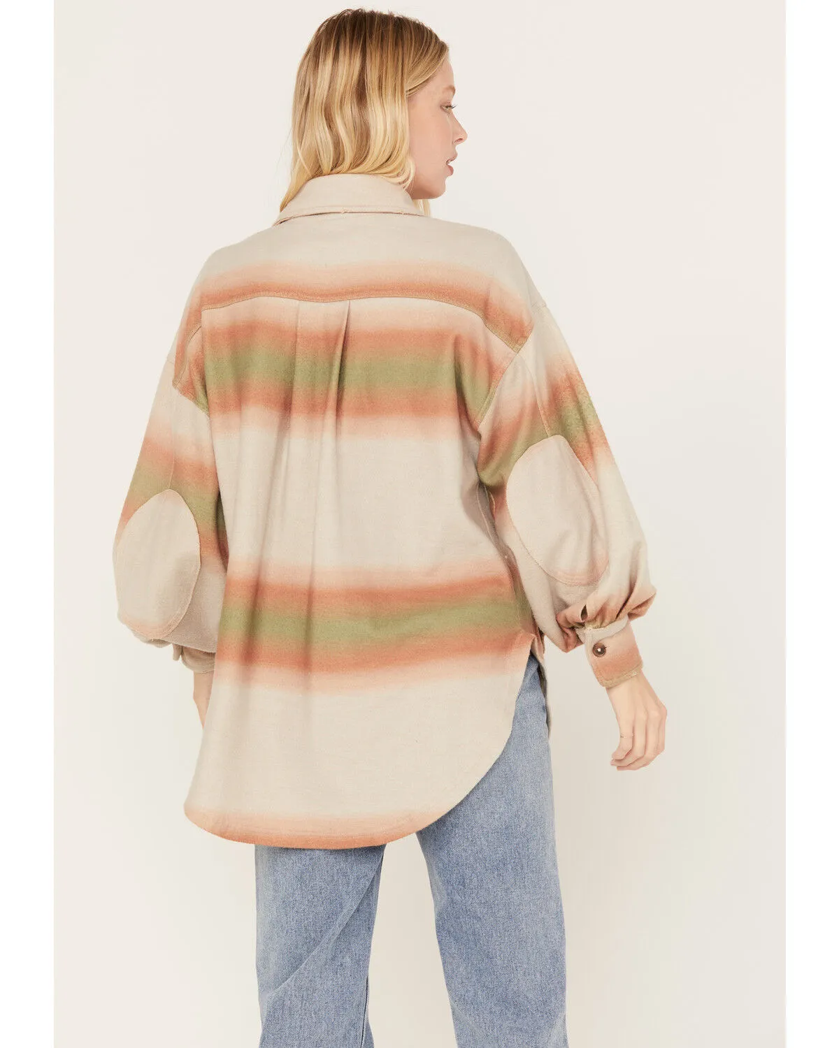 Free People Women's Ombre Serape Print Ruby Jacket