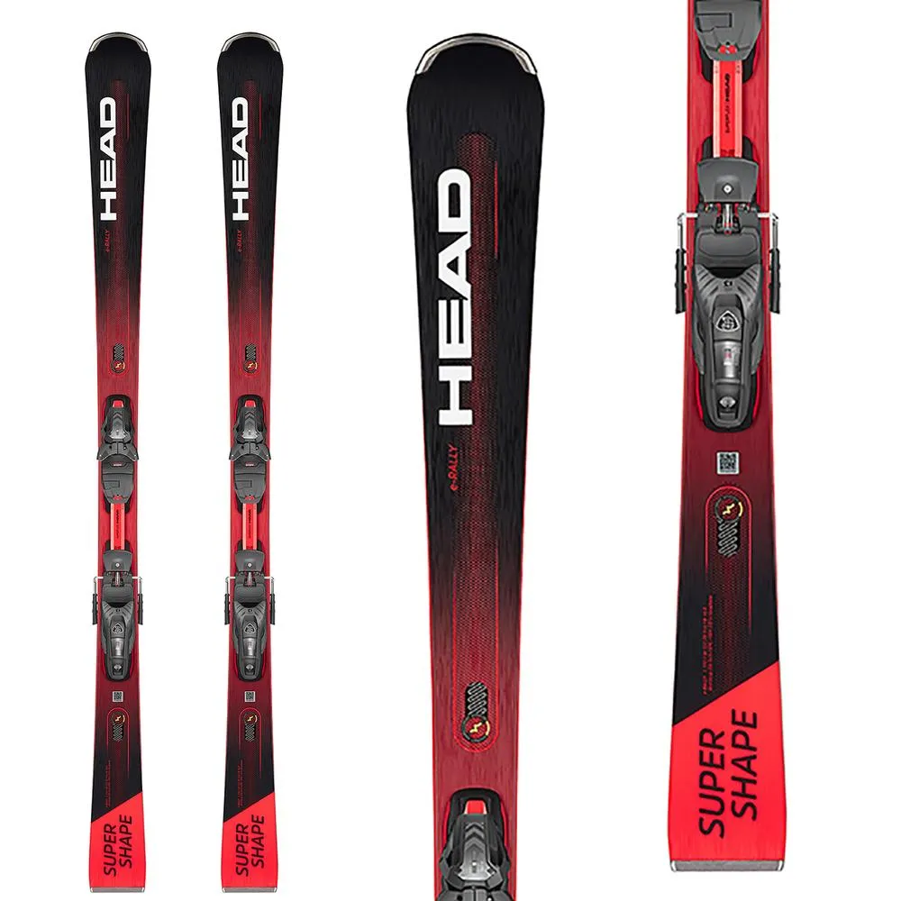 head supershape e-rally ski with protector 13 binding