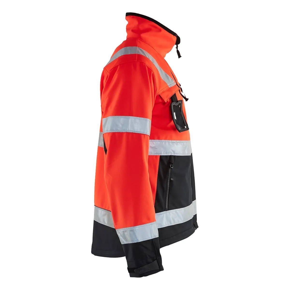 High Vis Softshell Jacket 4900 High Vis Geel/Marine - Blåkläder