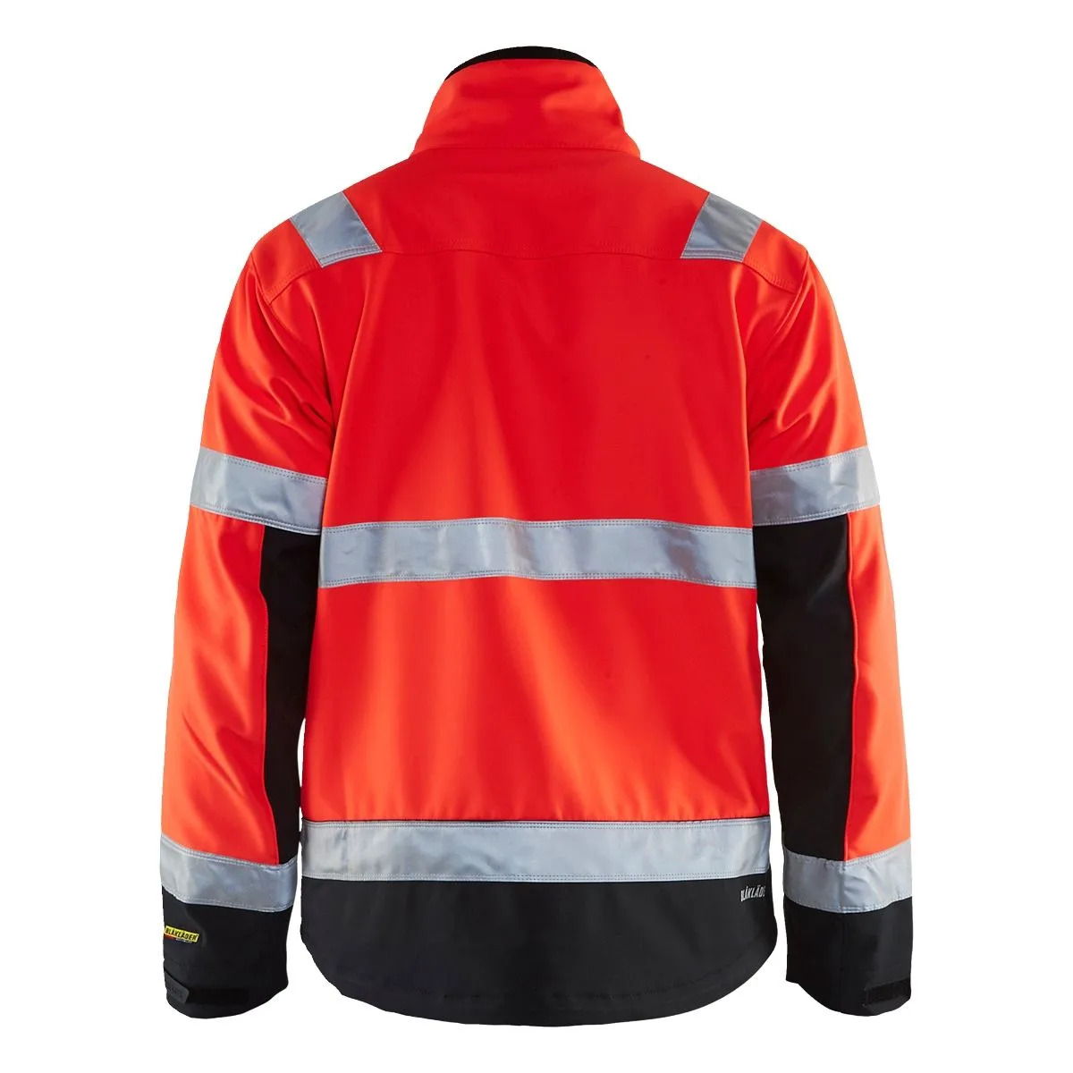 High Vis Softshell Jacket 4900 High Vis Geel/Marine - Blåkläder