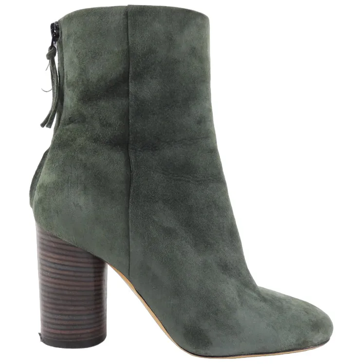 Isabel Marant Green Suede Ankle Boot - 36