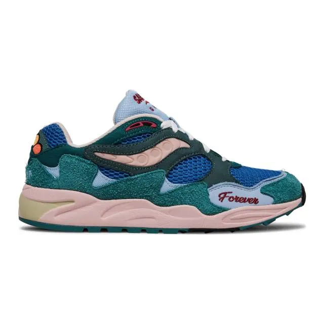 Jae tips x saucony grid shadow 2 (what's the occasion? wear to a date/ blue) men us 8-13 s70826-1