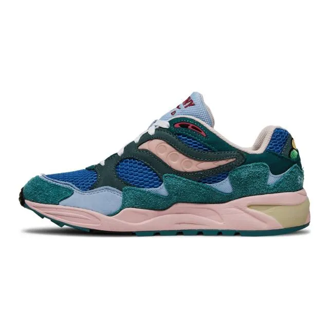 Jae tips x saucony grid shadow 2 (what's the occasion? wear to a date/ blue) men us 8-13 s70826-1