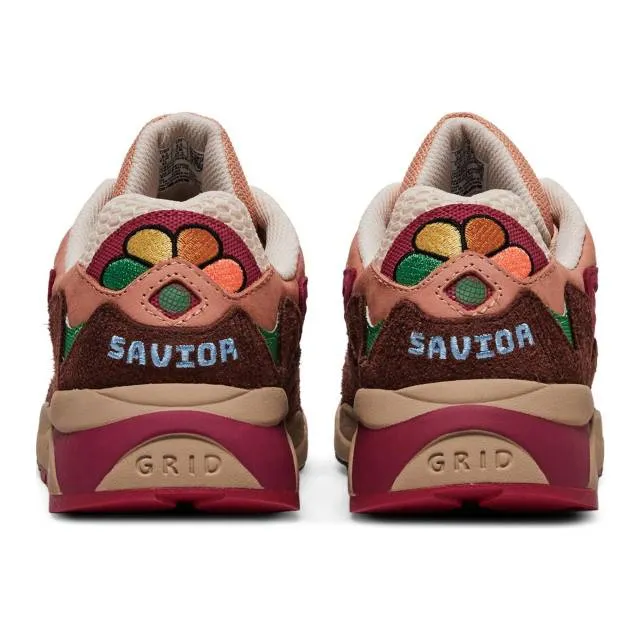 Jae tips x saucony grid shadow 2 (what's the occasion? wear to the party/ brown) men us 8-13 s70826-