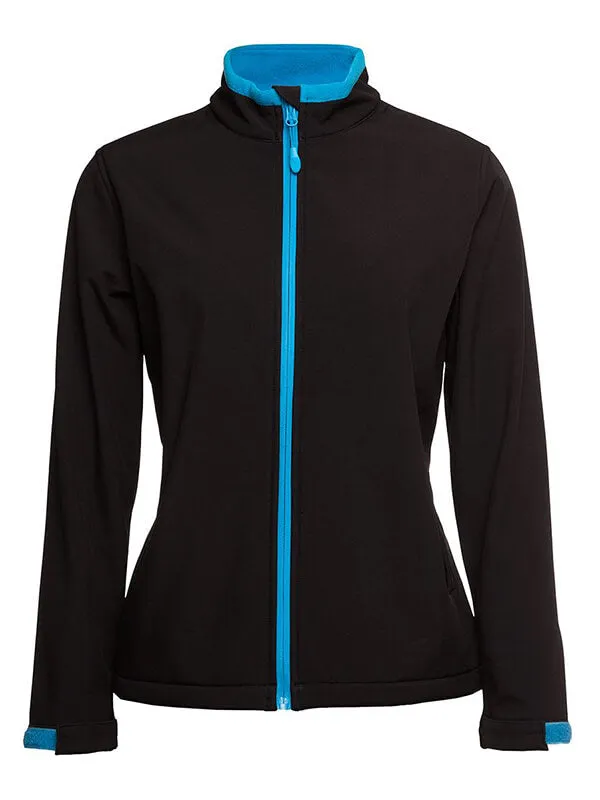 JBs Wear Podium Ladies Water Resistant Softshell Jacket (3WSJ1)-