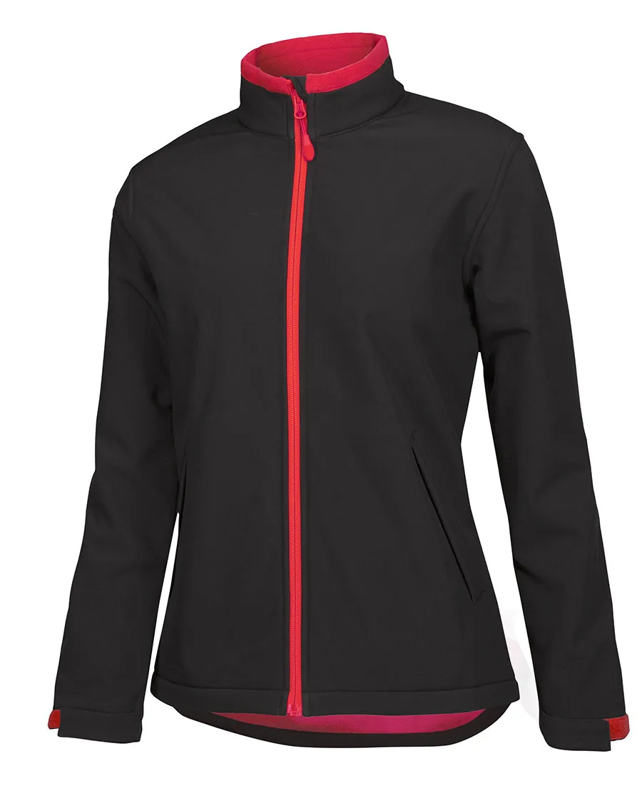 JBs Wear Podium Ladies Water Resistant Softshell Jacket (3WSJ1)-