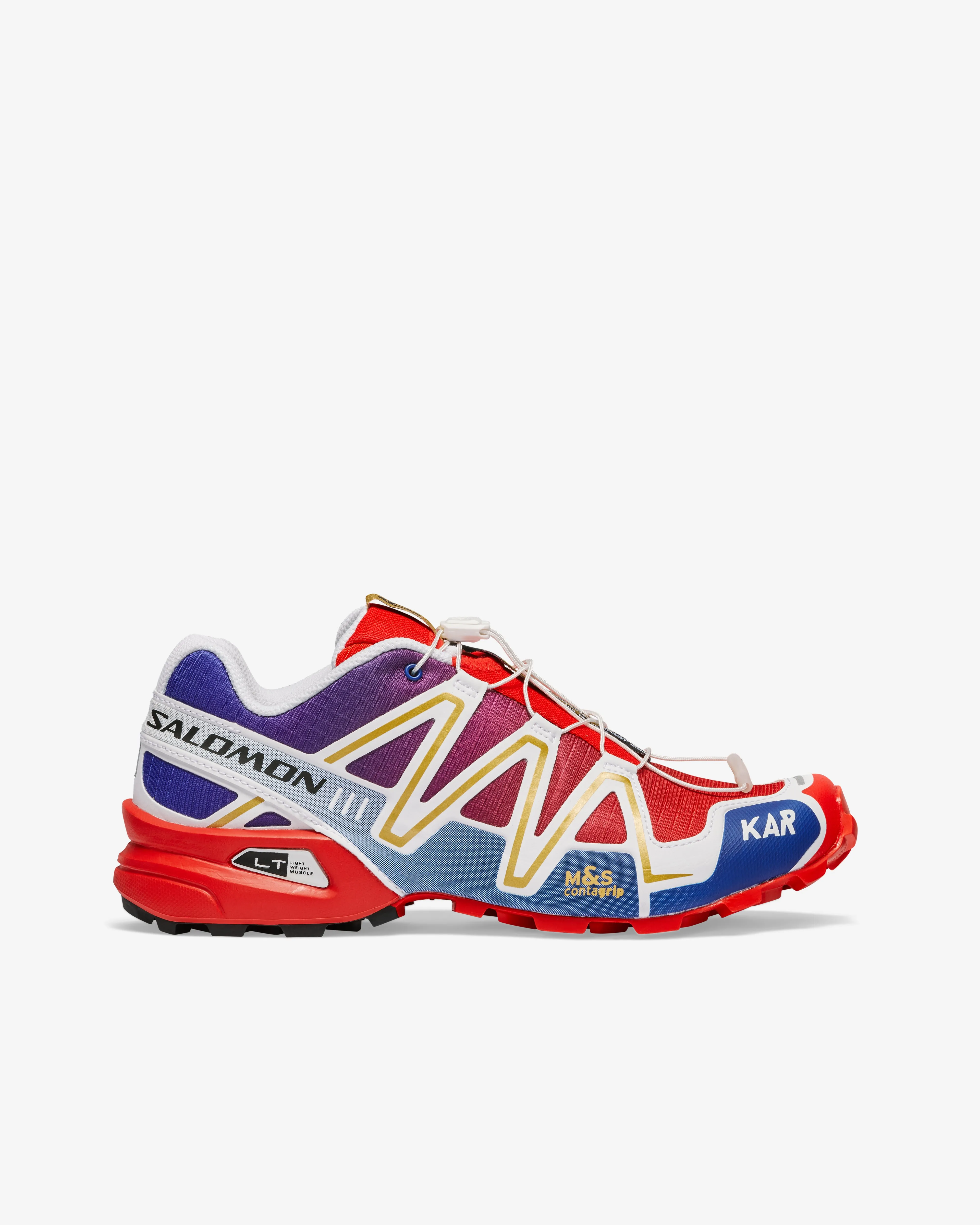 Kar L'Art De L'Automobile  Salomon Speedcross 3  White/Red/Blue