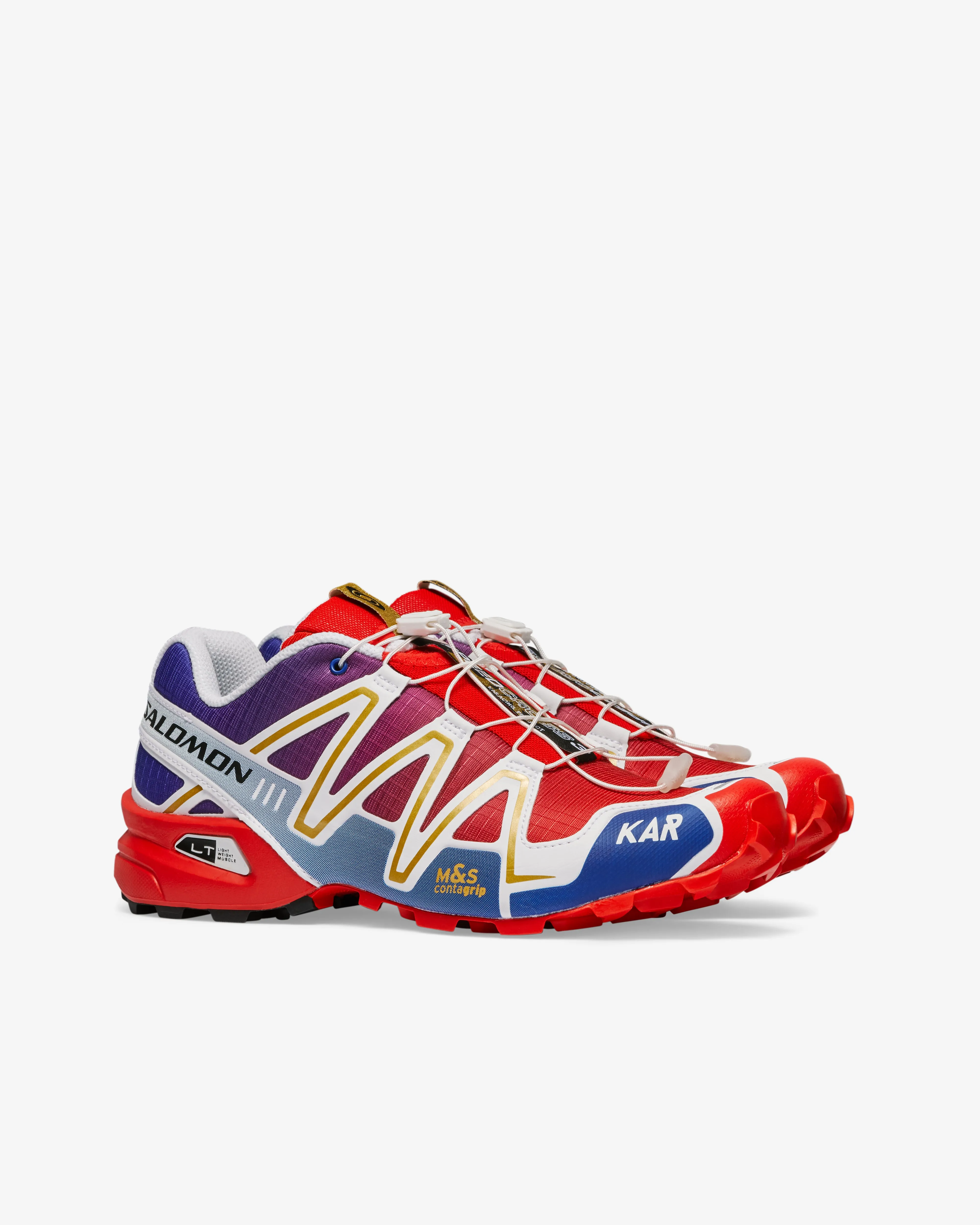 Kar L'Art De L'Automobile  Salomon Speedcross 3  White/Red/Blue