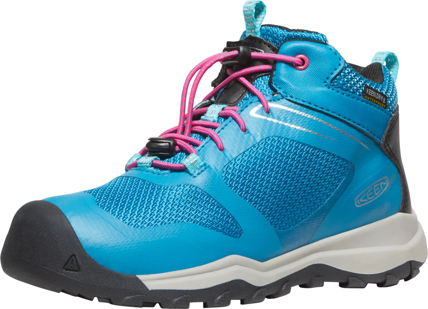 Keen Kids' Wanduro Waterproof Boot Fjord Blue-Fuchsia Purple | Buy Keen Kids' Wanduro Waterproof Boot Fjord Blue-Fuchs