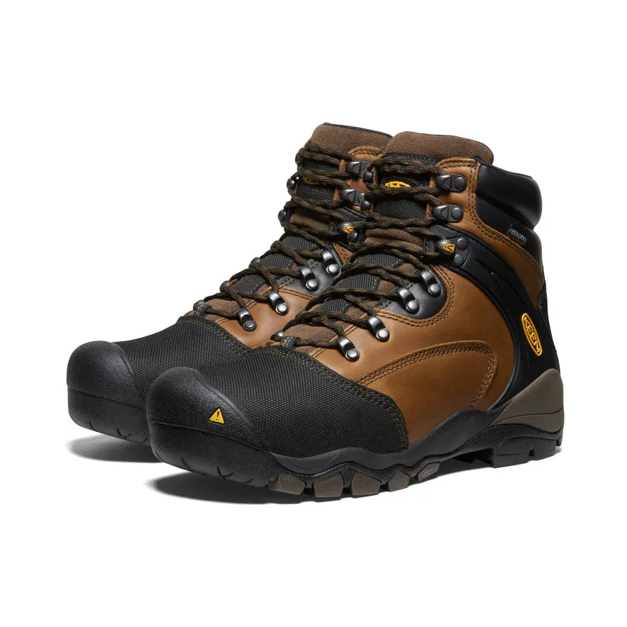 Keen Men's Louisville 6 MetGuard Waterproof Boot (Steel Toe)