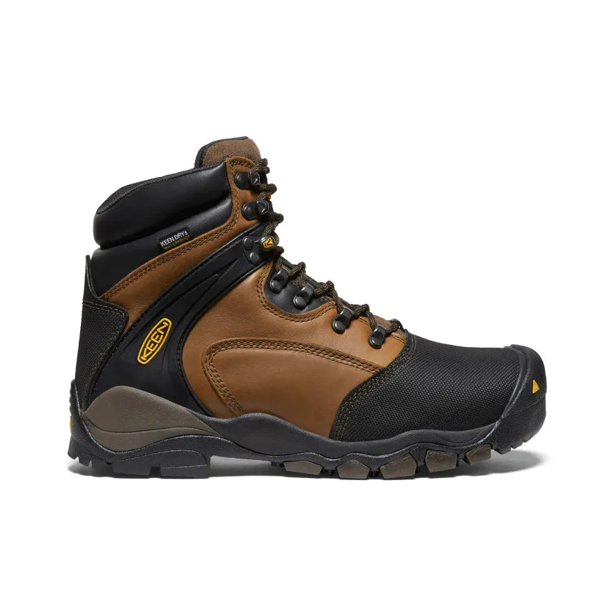 Keen Men's Louisville 6 MetGuard Waterproof Boot (Steel Toe)