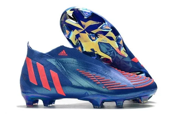 Kids adidas Predator Edge + FG Sapphire Edge - Hi-Res Blue_Turbo