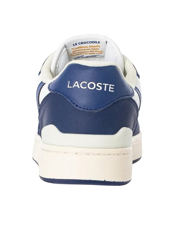 Lacoste T-Clip Set 224 6 SMA Trainers - White/Navy