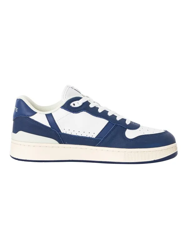 Lacoste T-Clip Set 224 6 SMA Trainers - White/Navy