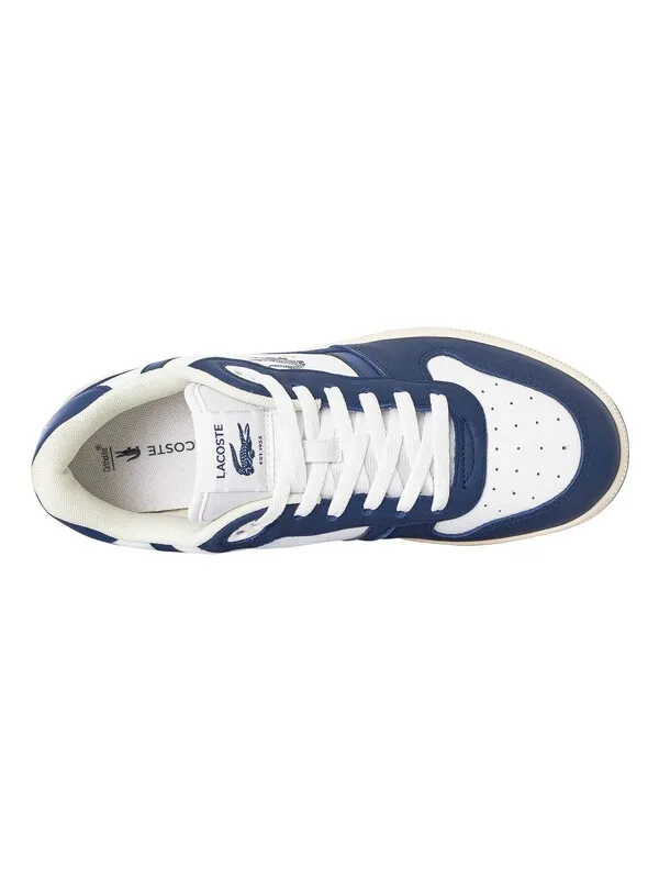 Lacoste T-Clip Set 224 6 SMA Trainers - White/Navy