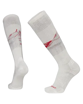 Le Bent Elyse Saugstad Pro Series Zero Cushion Socks - Lily White | Shop Socks at Trojan Wake Ski Snow & Snow Skiers Warehou