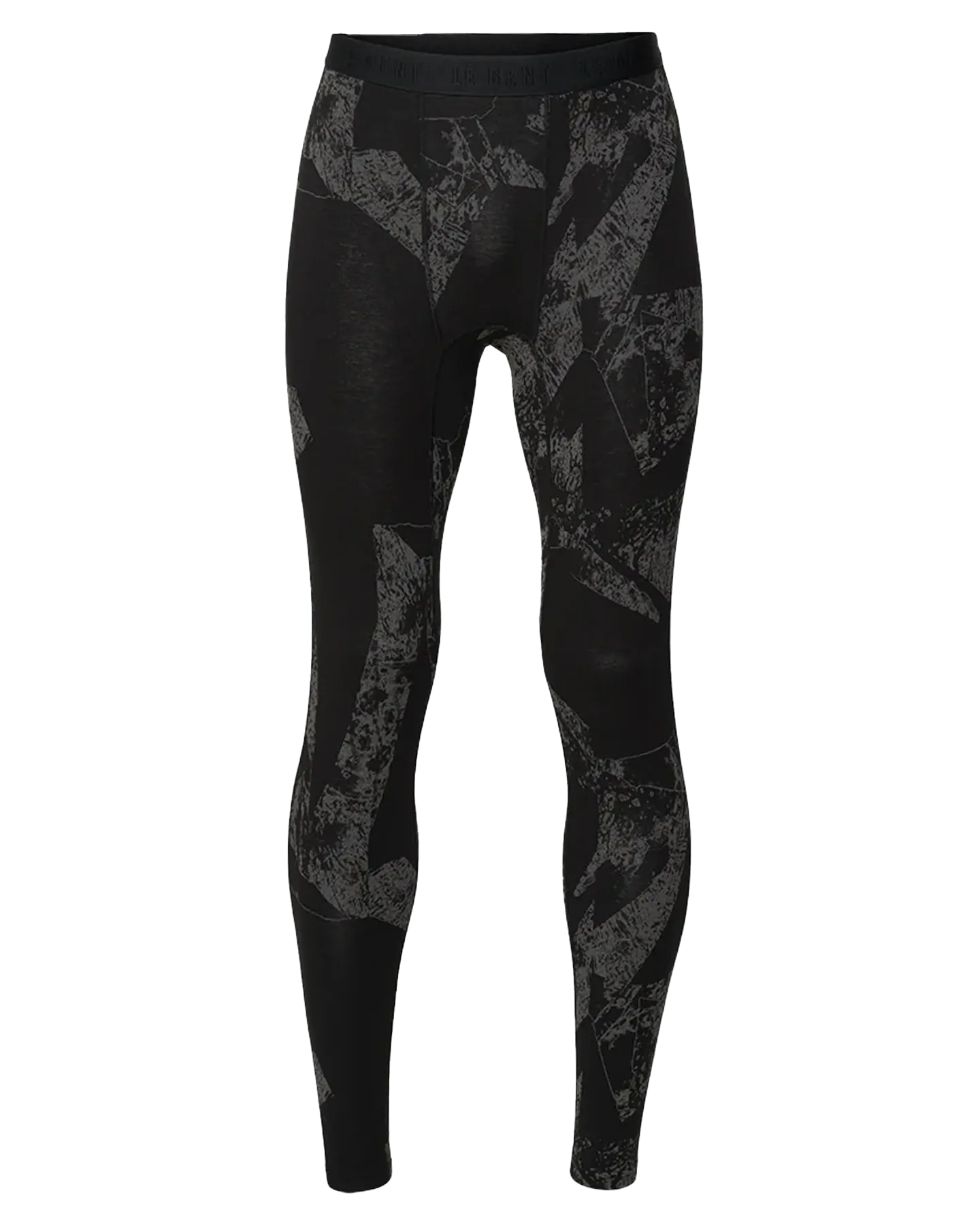 Le Bent Men's Fractal Lightweight Bottom - Black | Shop Long Johns at Trojan Wake Ski Snow & Snow Skiers Warehouse