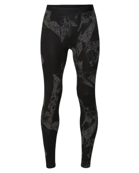 Le Bent Men's Fractal Lightweight Bottom - Black | Shop Long Johns at Trojan Wake Ski Snow & Snow Skiers Warehouse