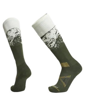 Le Bent Sammy Carlson Pro Series Light Cushion Socks - Kombu Green | Shop Socks at Trojan Wake Ski Snow & Snow Skiers Wareho