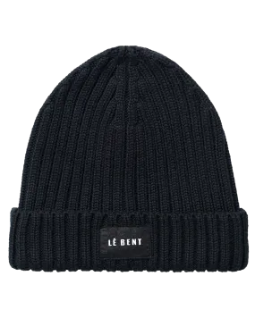 Le Bent The Buddy Beanie - Black | Shop Headwear at Trojan Wake Ski Snow & Snow Skiers Warehouse