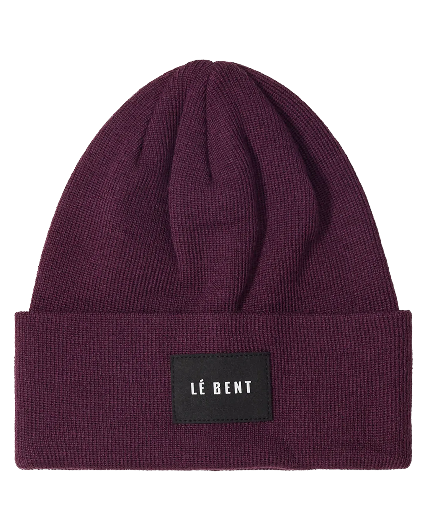 Le Bent The Staple Mid Profile Beanie - Aubergine | Shop Headwear at Trojan Wake Ski Snow & Snow Skiers Warehouse