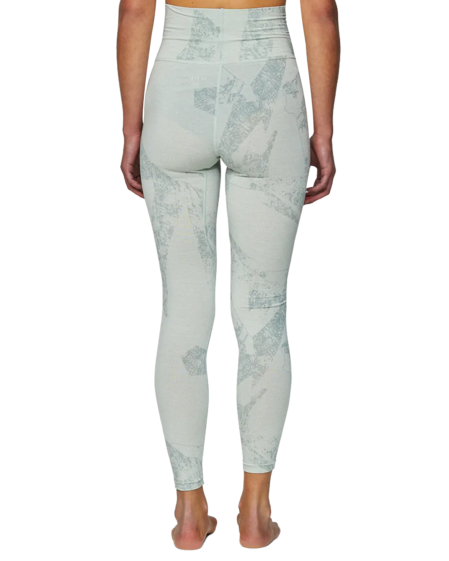 Le Bent Women's Fractal Lightweight Bottom - Sea Foam | Shop Long Johns at Trojan Wake Ski Snow & Snow Skiers Warehouse