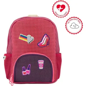 Light + Nine Starter Backpack, Multi Rose & Nimix Girl Boss Set of 3