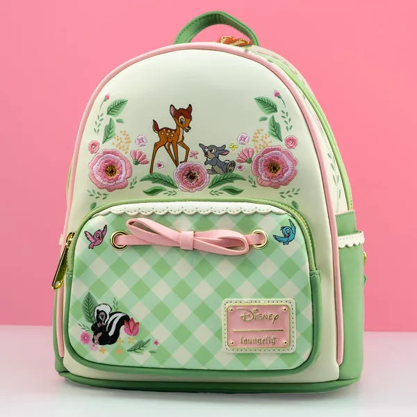 Loungefly x Disney Bambi Spring Time Gingham Mini Backpack