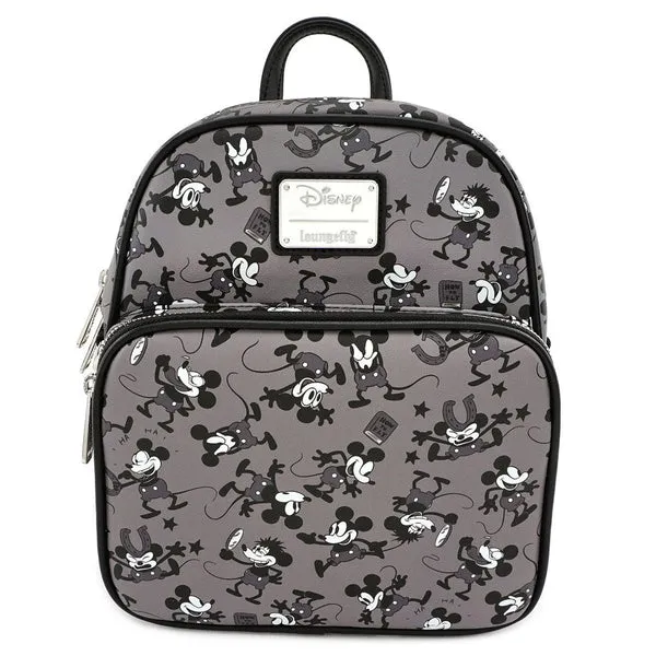 Loungefly X Disney Mickey Mouse Plane Crazy Mini Backpack