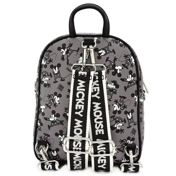 Loungefly X Disney Mickey Mouse Plane Crazy Mini Backpack