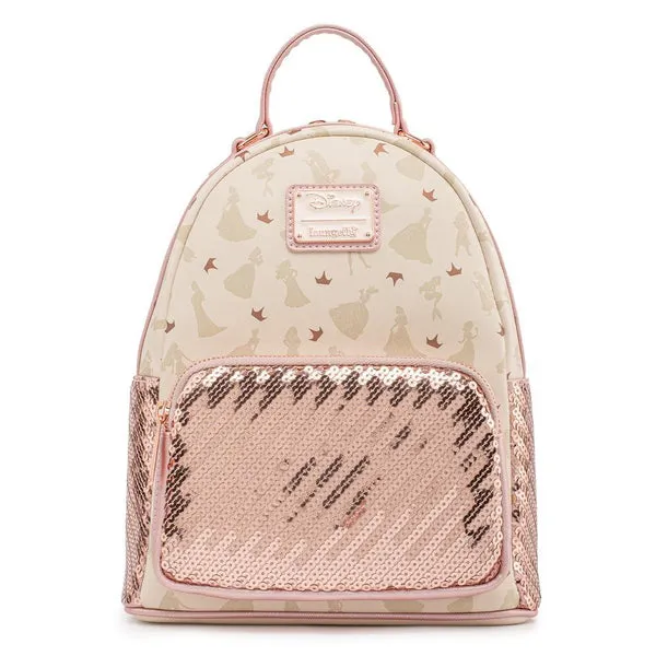 Loungefly x Disney Ultimate Princess Sequin Backpack