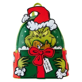 Loungefly x Dr Seuss Santa Grinch Cosplay Mini Backpack