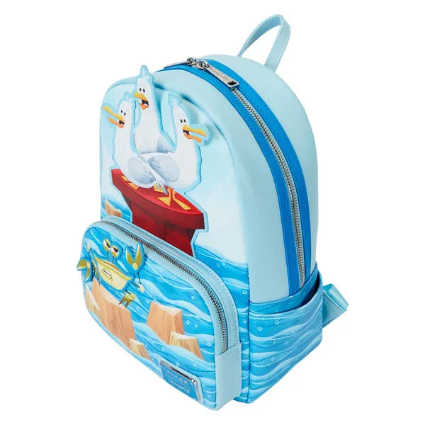 Loungefly x Pixar Finding Nemo Mine Mine Mine Seagulls Mini Backpack