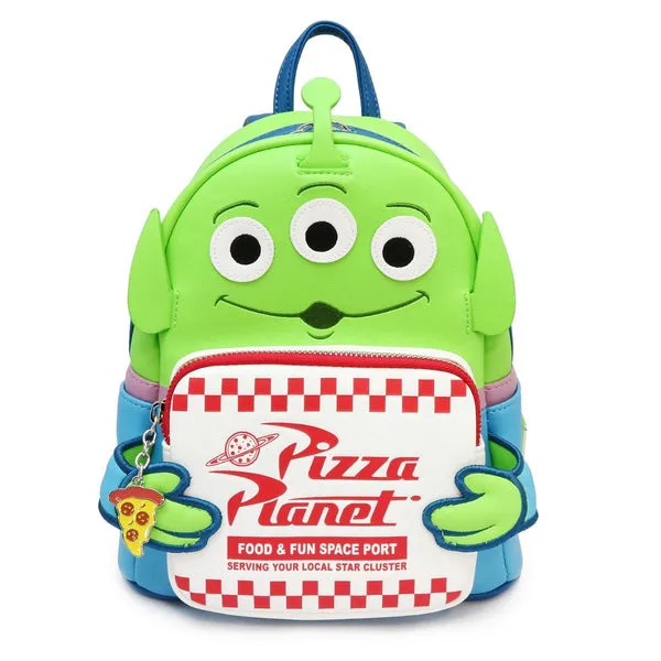 Loungefly x Pixar Toy Story Alien Pizza Box Mini Backpack