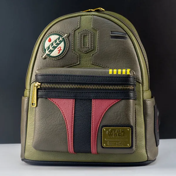 Loungefly x Star Wars Boba Fett Cosplay Mini Backpack