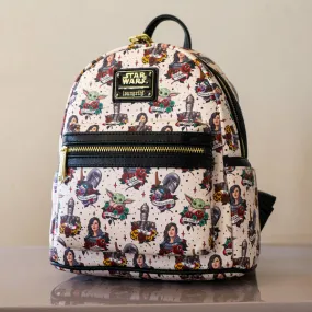 Loungefly x Star Wars Mandalorian Tattoo Mini Backpack