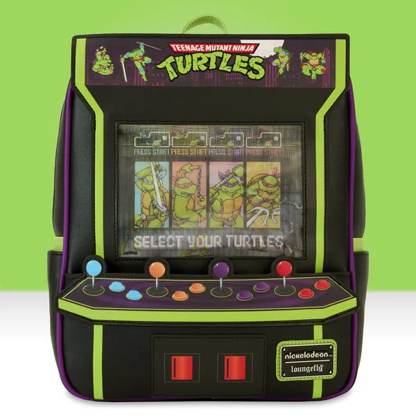 Loungefly x TMNT 40th Anniversary Vintage Arcade Mini Backpack