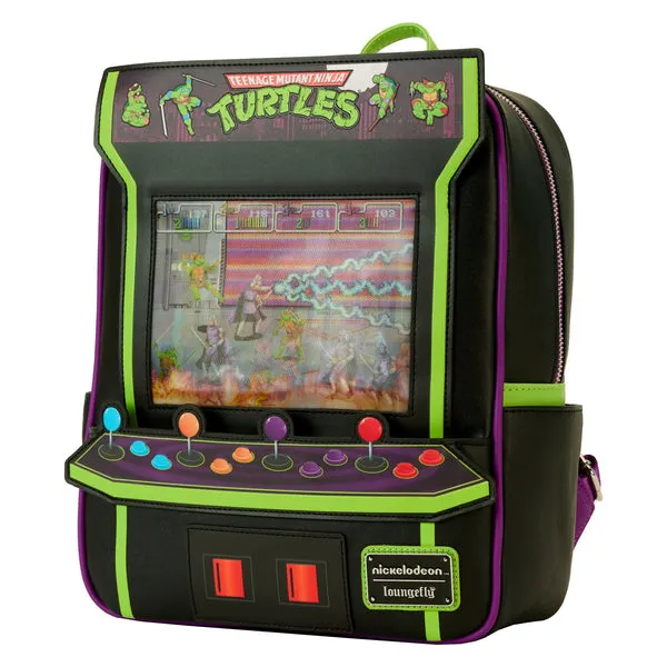 Loungefly x TMNT 40th Anniversary Vintage Arcade Mini Backpack