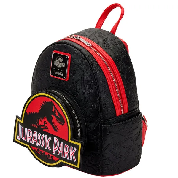 Loungefly x Universal Jurassic Park Logo Mini Backpack