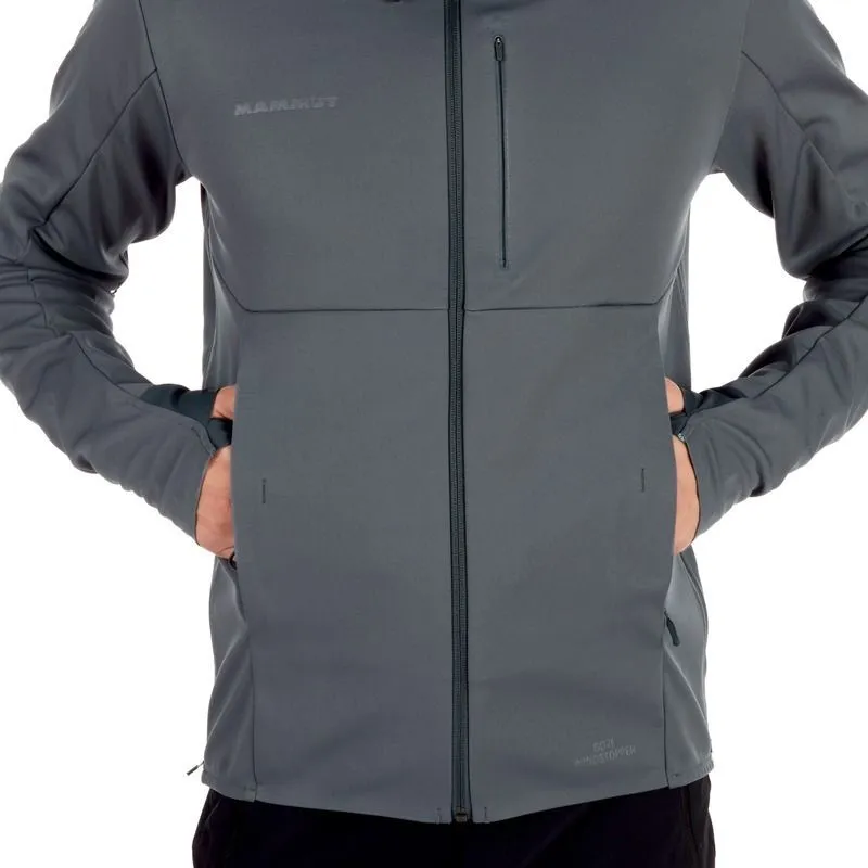 Mammut  Ultimate V SO Hooded Jacket - Giacca softshell - Uomo