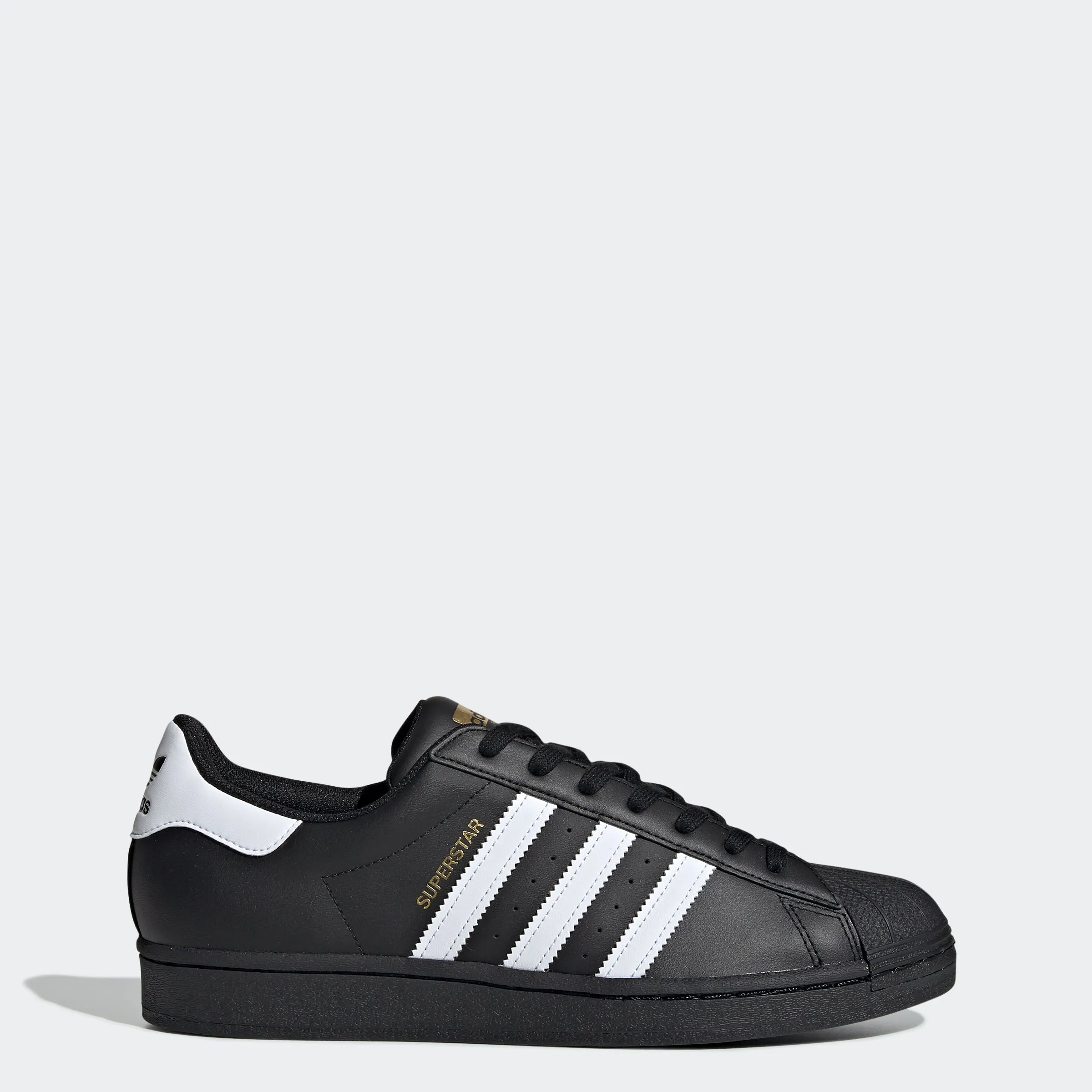 Men's adidas Originals Superstar Shoes Black/White