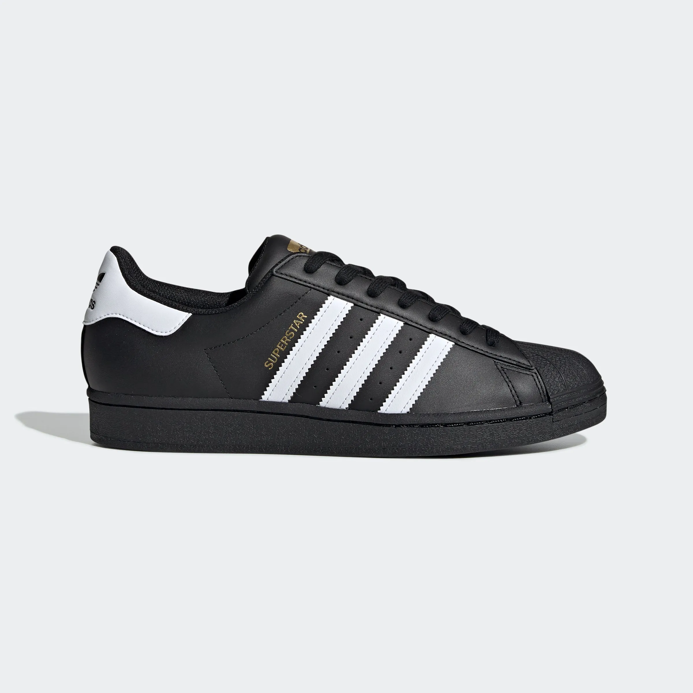 Men's adidas Originals Superstar Shoes Black/White