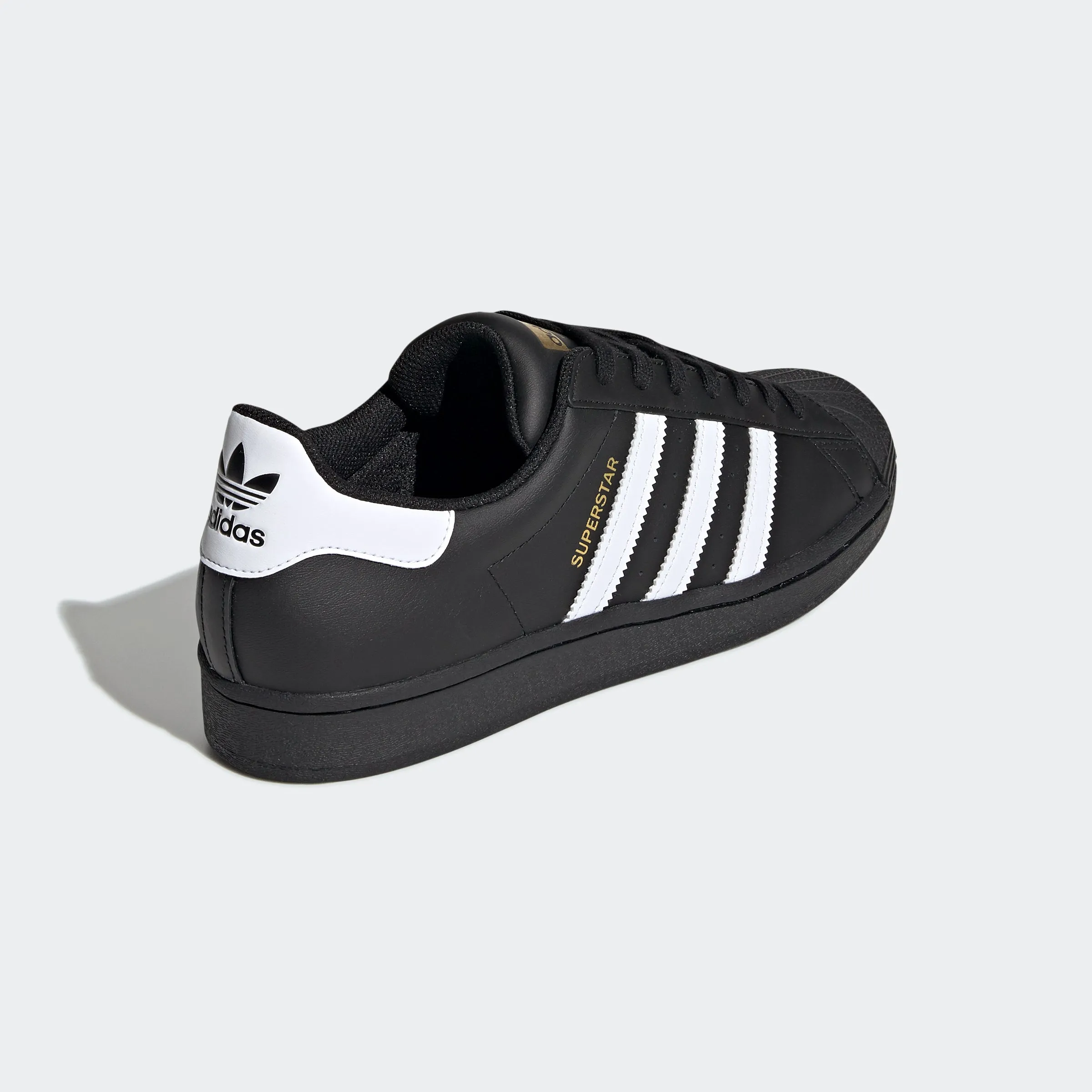 Men's adidas Originals Superstar Shoes Black/White