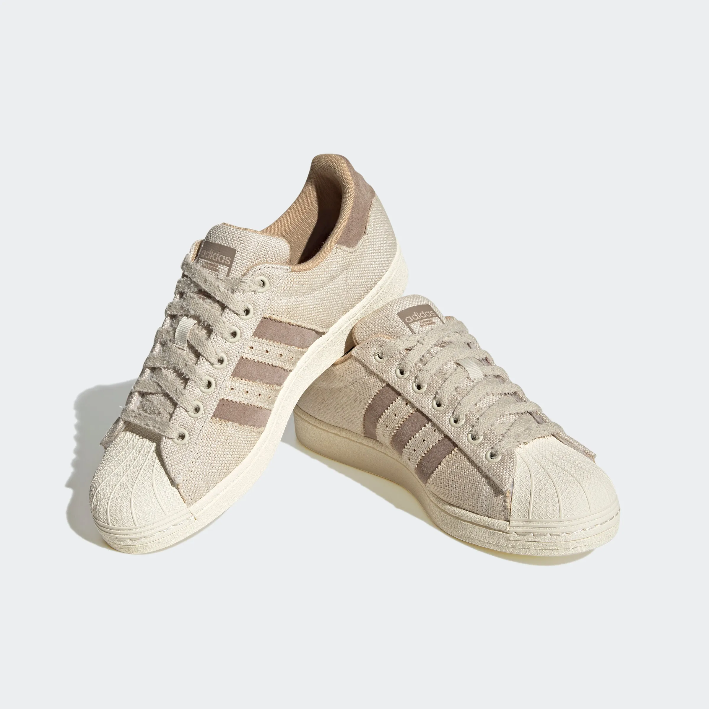 Men's adidas Originals Superstar Shoes Bliss Beige